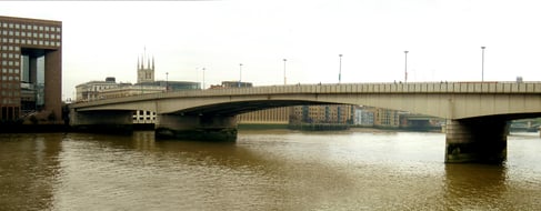 Panoramic View of London Bridge