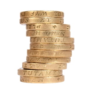 british coins piled up-1