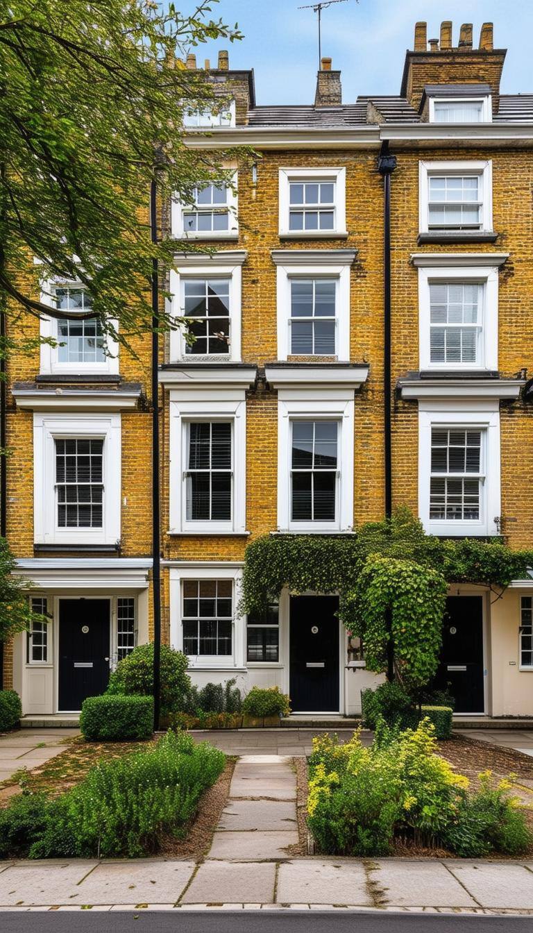 Expensive UK Terraced UK Townhouses